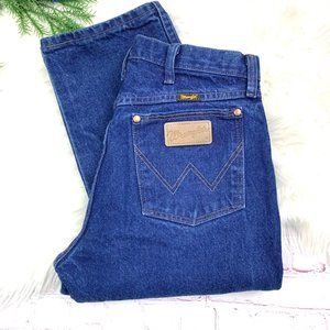 👖|•WRANGLER•| Cowboy Cut Jeans Shrunken 28/29W X 34L ( labeled 30W X 36L)